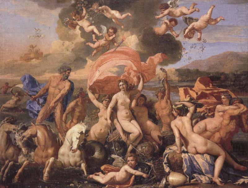 Nicolas Poussin Triumph of Neptune and Amphitrite china oil painting image